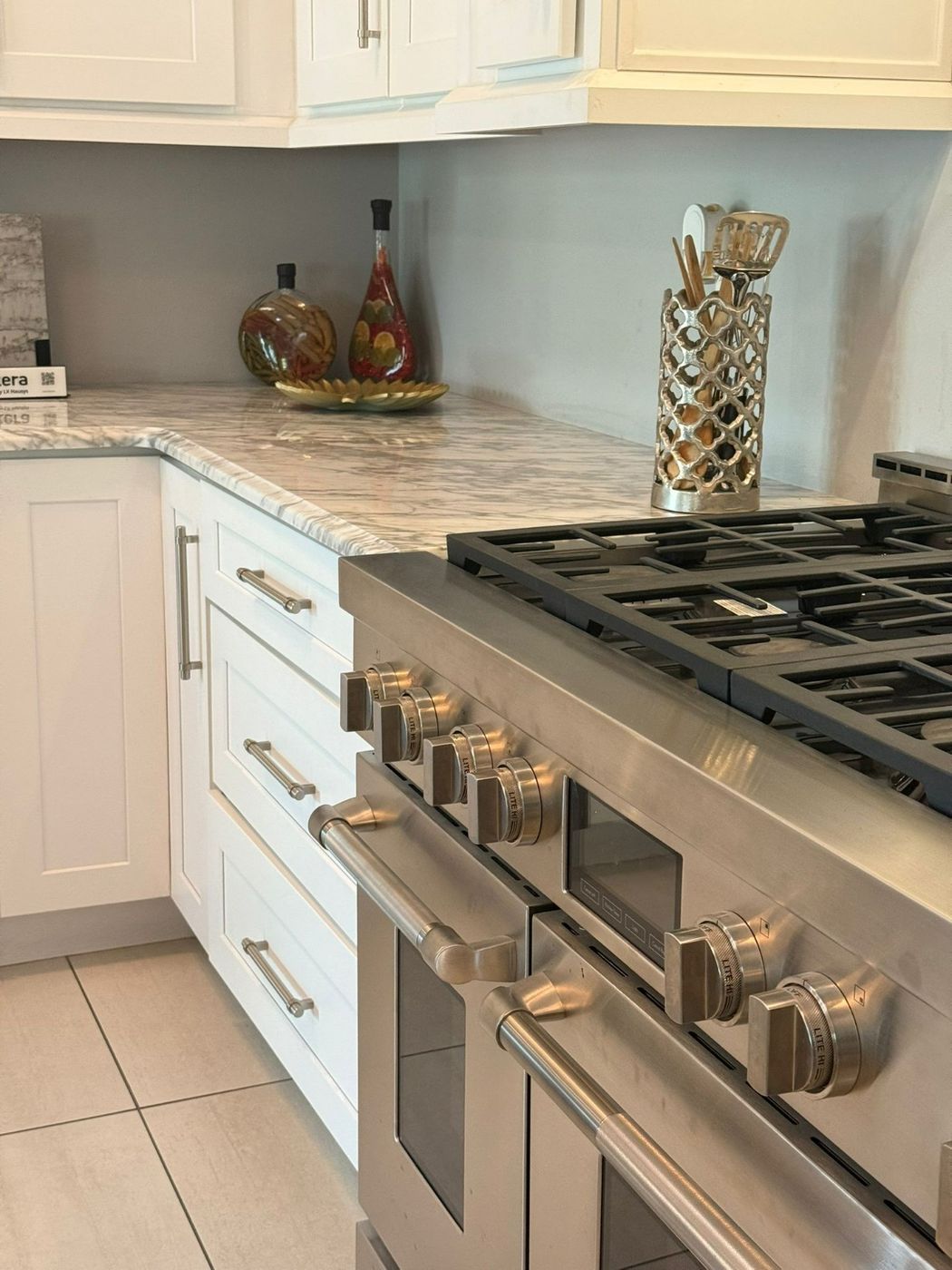 Granite countertop kitchen detail